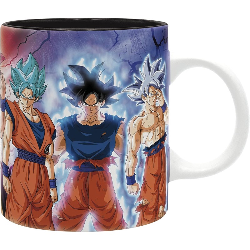 Taza Goku Transformation Dragon Ball Cerámica 320 mls