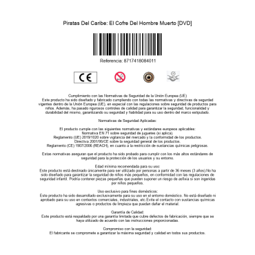 Piratas Del Caribe: El Cofre Del Hombre Muerto [DVD]