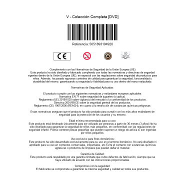 V - Colección Completa [DVD]