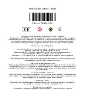 Final Fantasy (2discos) [DVD]