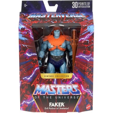 Figura Faker Masters of the Universe Masterverse Vintage Collection Articulada 18 cms